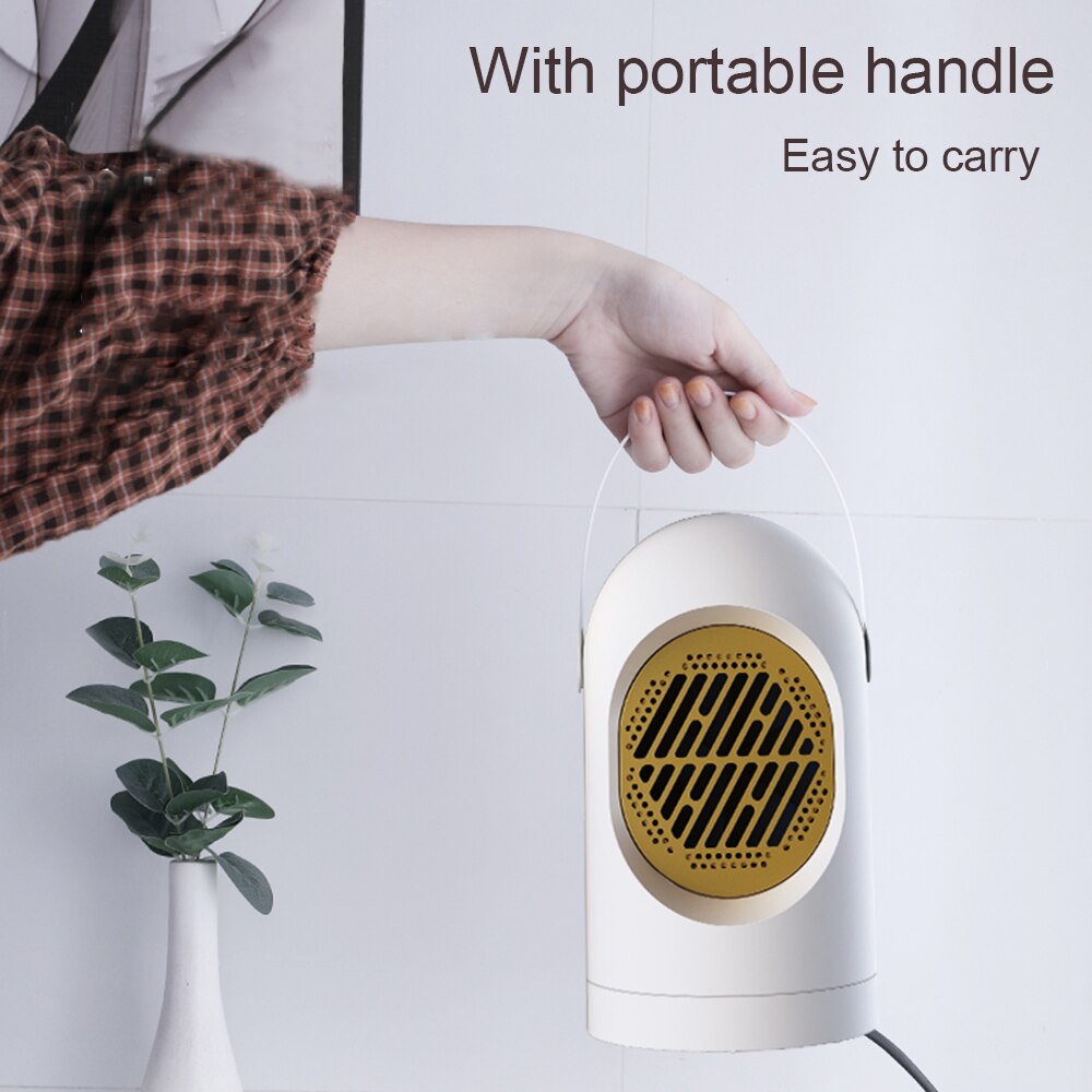 Fan Heater For Home Mini Electric Heater Home Heating Electric Warm Air Fan Office Room Heaters Handy Air Heater Warmer Fan