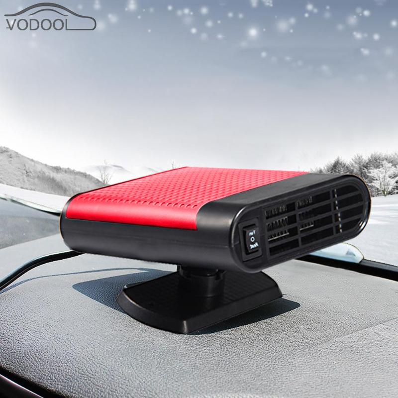 DC12V Car Electric Fan Heater Winter Car Interior Heating Auto Car Windshield Defroster Demister Wind Dryer Air Purifier