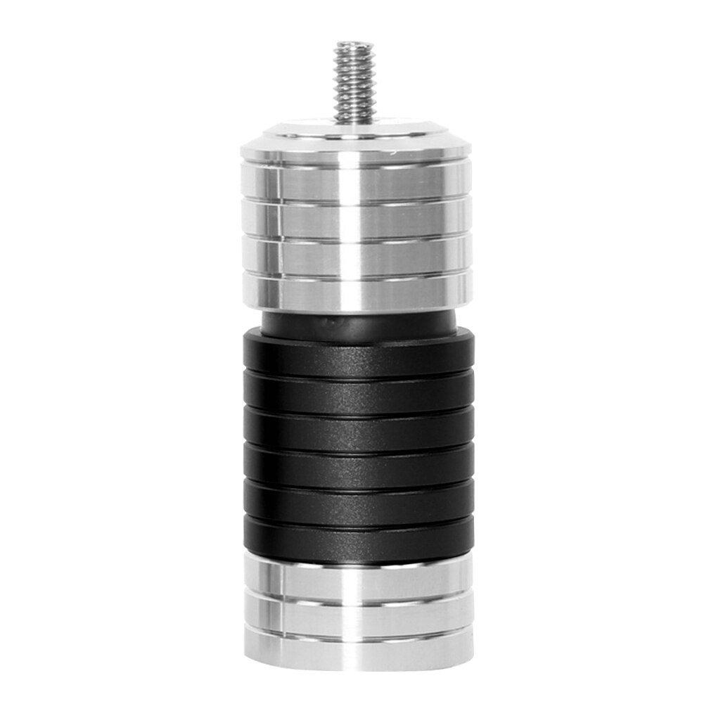 Kit de contrapeso para arco recurvo, estabilizador de tiro con arco, peso de equilibrio: Black