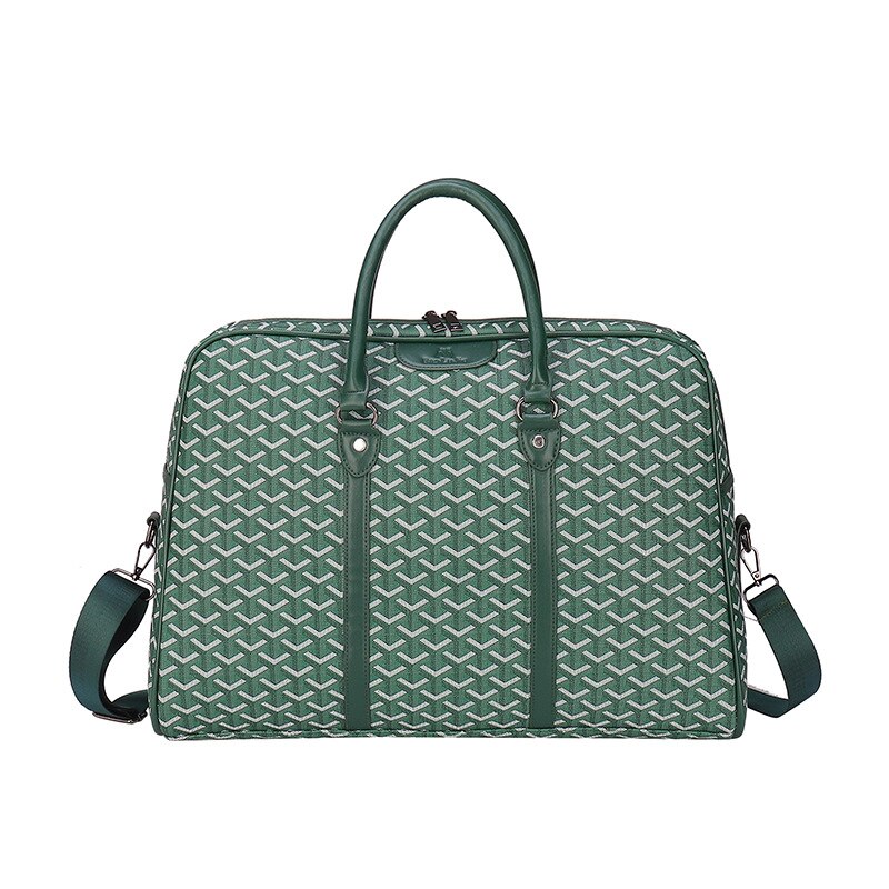 Hond Tand Reistas Vrouwelijke Pu Slijtvaste Waterdichte Yoga Tas Grote Sport Sporttas: Green