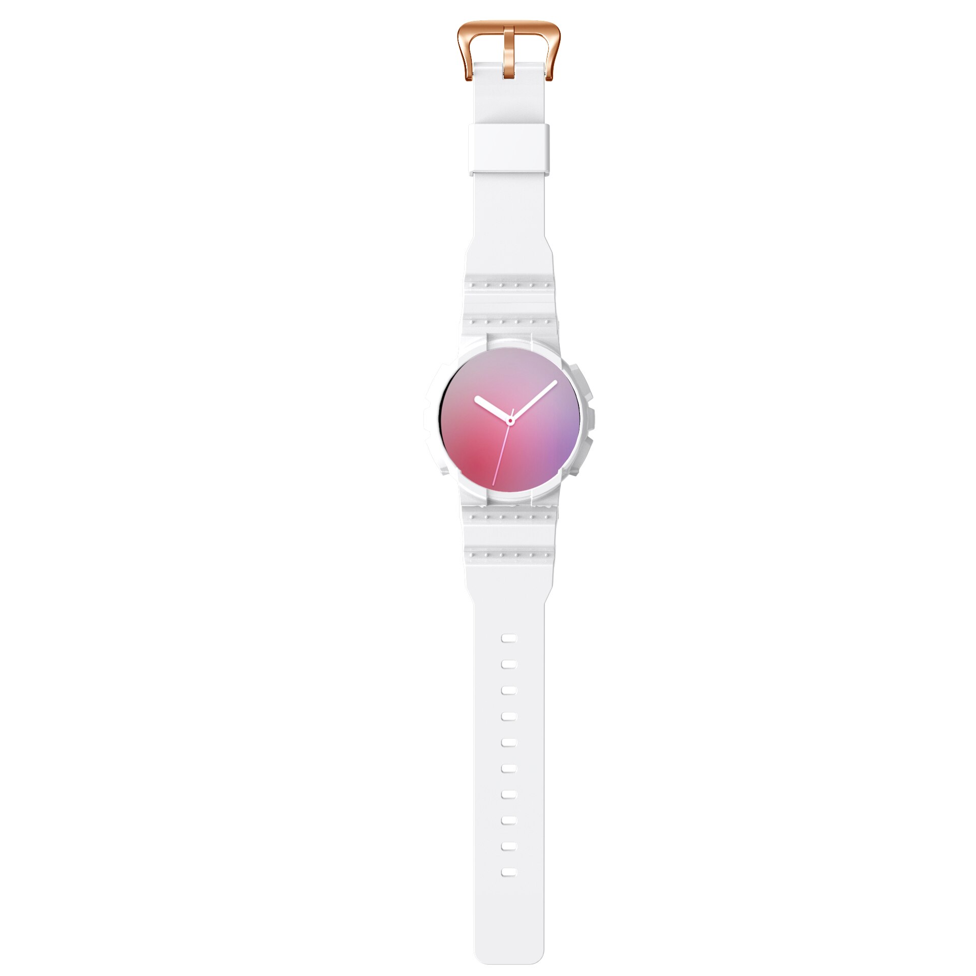 Tpu Horlogeband Voor Samsung Galaxy Actieve 2 40Mm Sport Strap Transparante Band + Case Voor Correa Galaxy Horloge actieve 2 Band: White