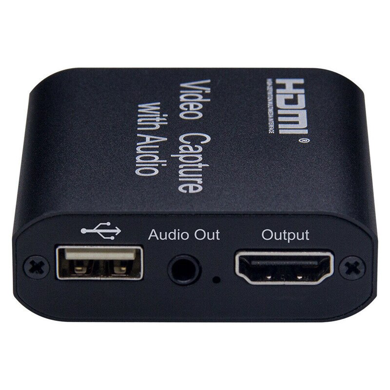 HDMI Video Capture Card with Audio HDMI to USB Converter Grabber Video Recording