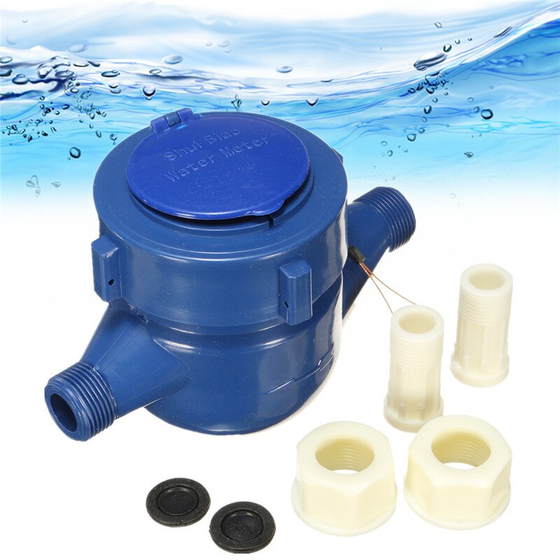 Kleine Size Condensator 15Mm B-Niveau Plastic Rotor Soort Koud Water Tafel Tuin Home Water Meten Meter Water koud Water Meter