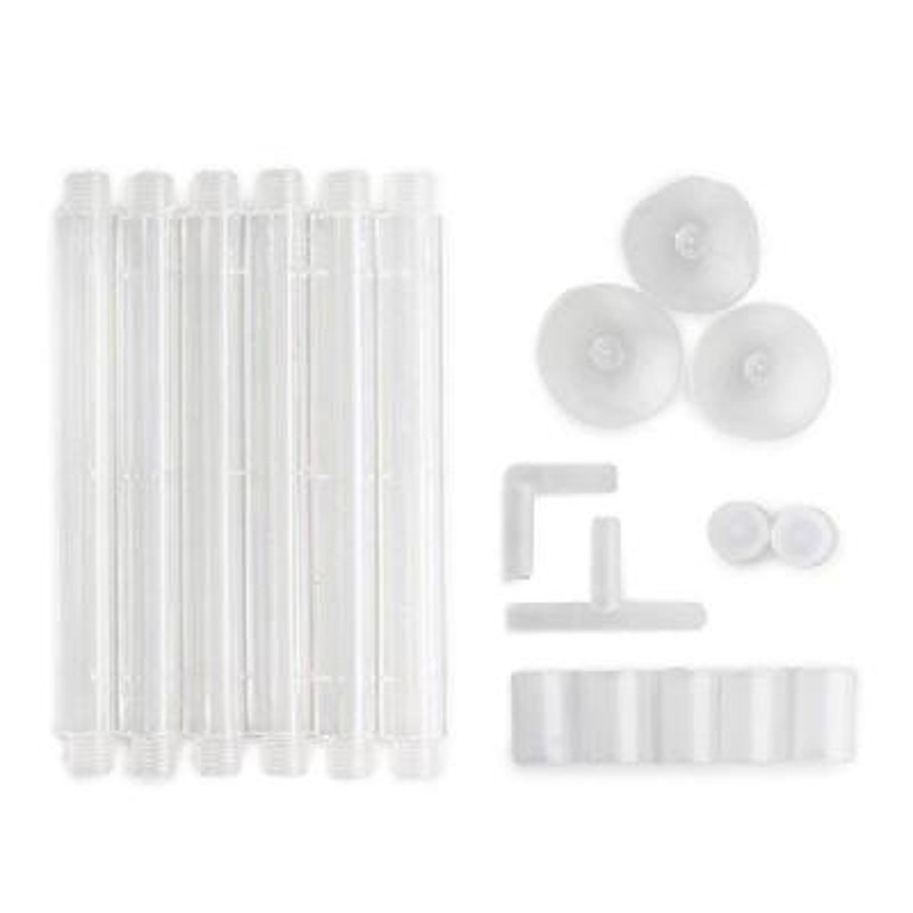 Bubble Tube Air Stone Fish Tank Aquarium Accessory Wall Bubble Tube Aeration Tube Aeration Tube Oxygen Plastic Diffuser