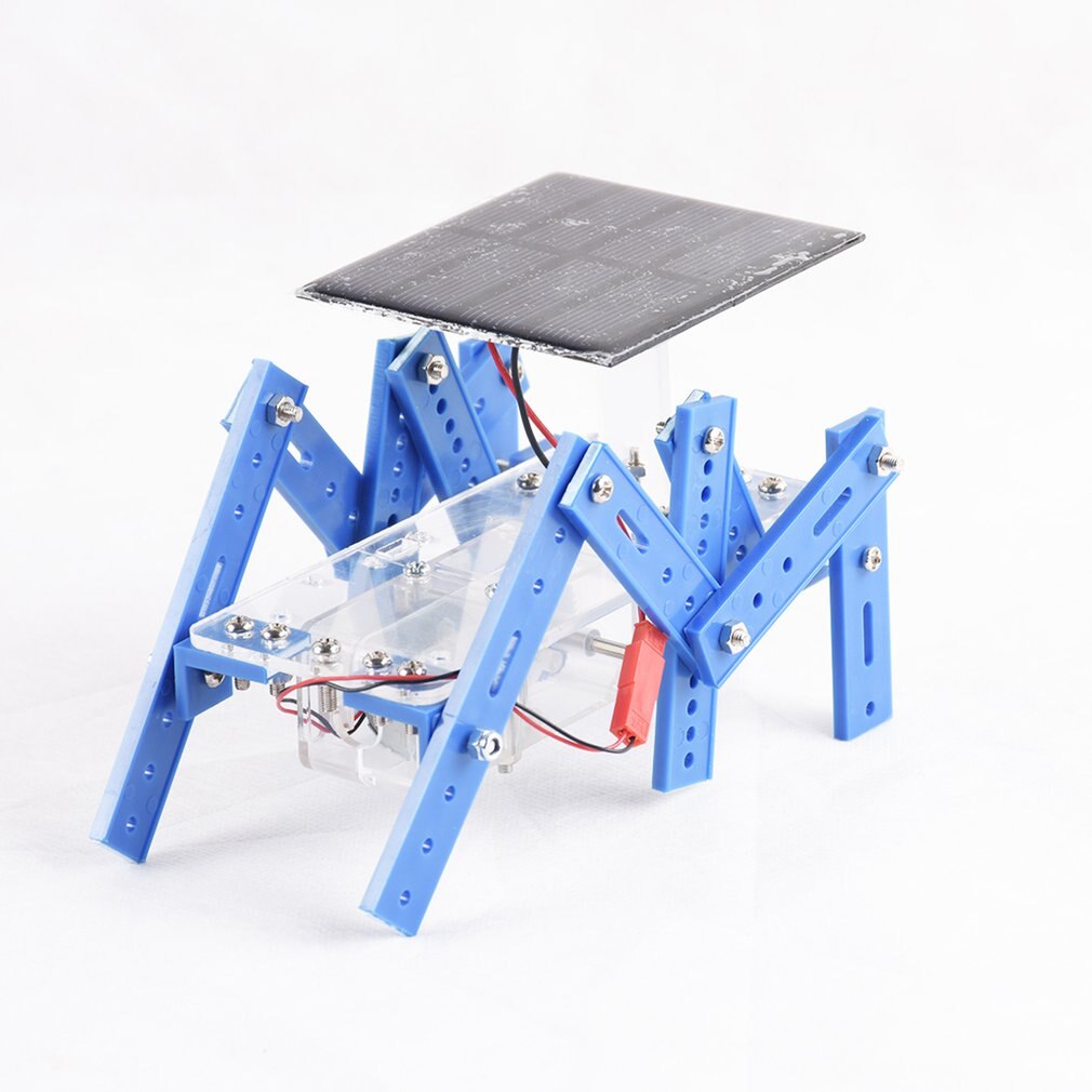 Solar Version Of The Six-Foot Robot No. 62 Model Assembled Diy Handmade Material Package