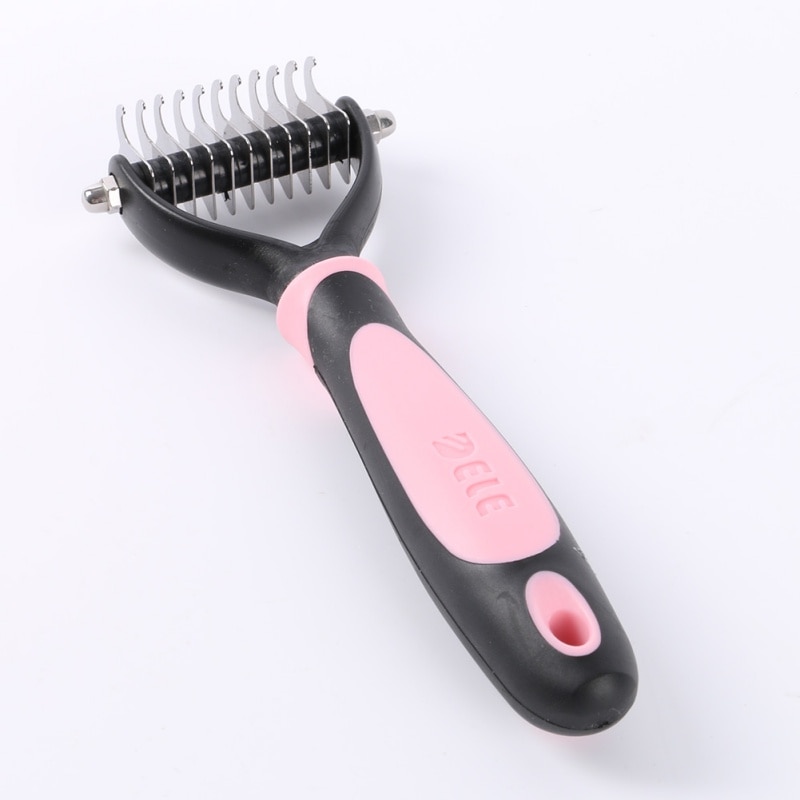 PipiFren Hond Brush Grooming Haar Borstel Voor Katten Gelikter Hark Huisdieren Zelfreinigende Douche Lang Haar honden borstel brosse chien