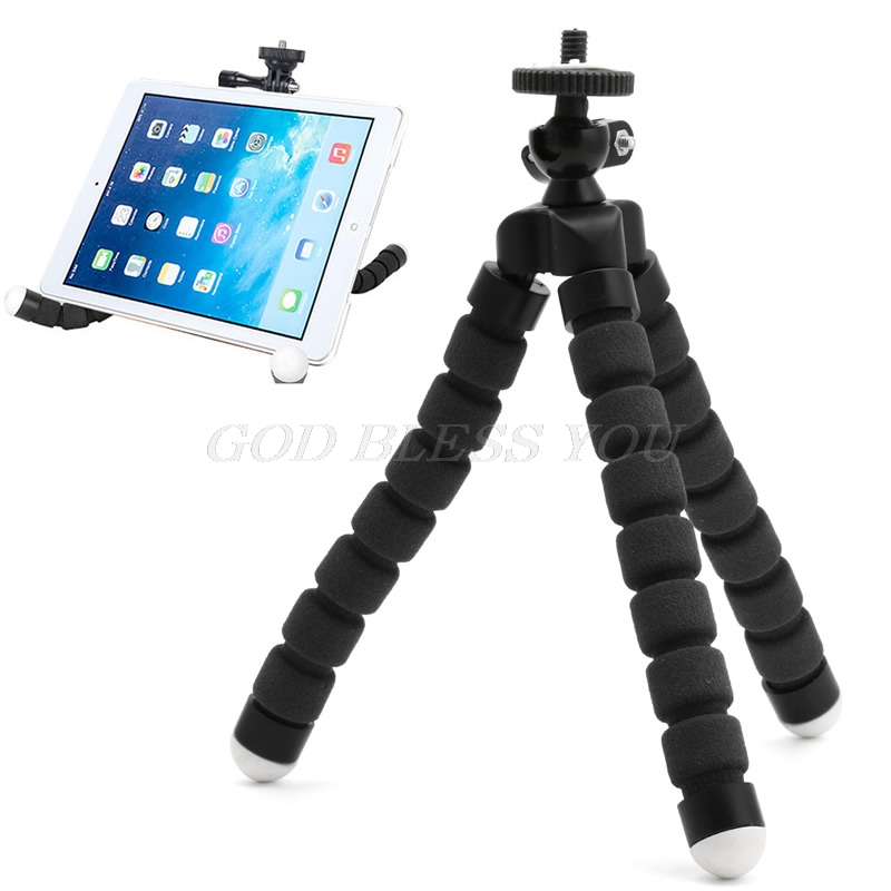 1 sett fleksible stativer stativ gorilla montere monopod holder