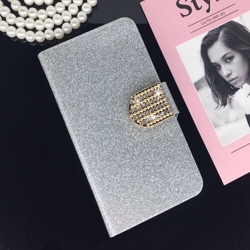 Printing Leather Case for Huawei G Play Mini CHC-U01 Flip Cover for Honor 4C 4 C CHM-U01 CHM-CL00 CHM-UL00 C8818 Phone Cases: Silver Do