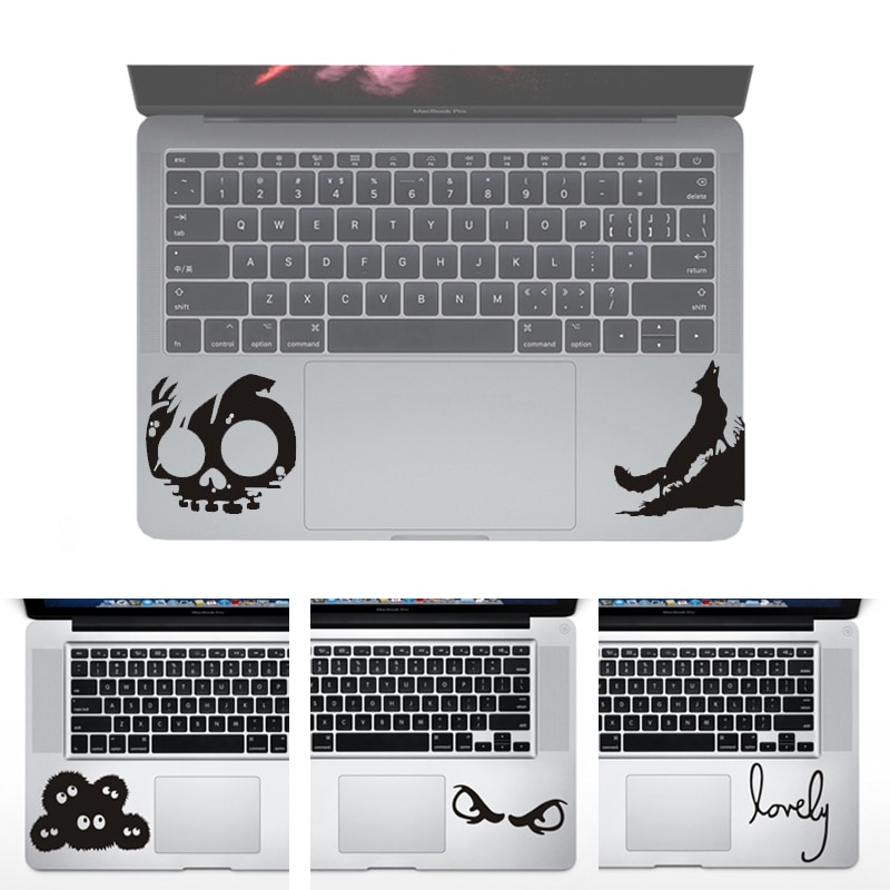 Autocollants pour ordinateur portable pour MacBook Air Pro Retina 11 13 15 PVC vinyle mignon décalcomanie tablette PC portable peau autocollants partiels