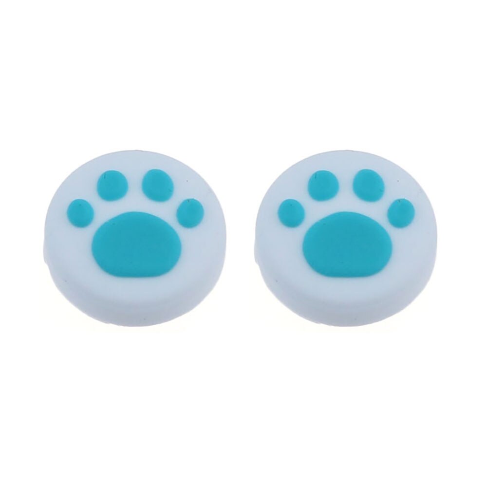 JCD 2pcs Cat Paw Claw Silicone Thumb Grips Cover for Nintend Switch NS Joy Con Analog Stick Caps Skin for JoyCon Joystick Grip: 48