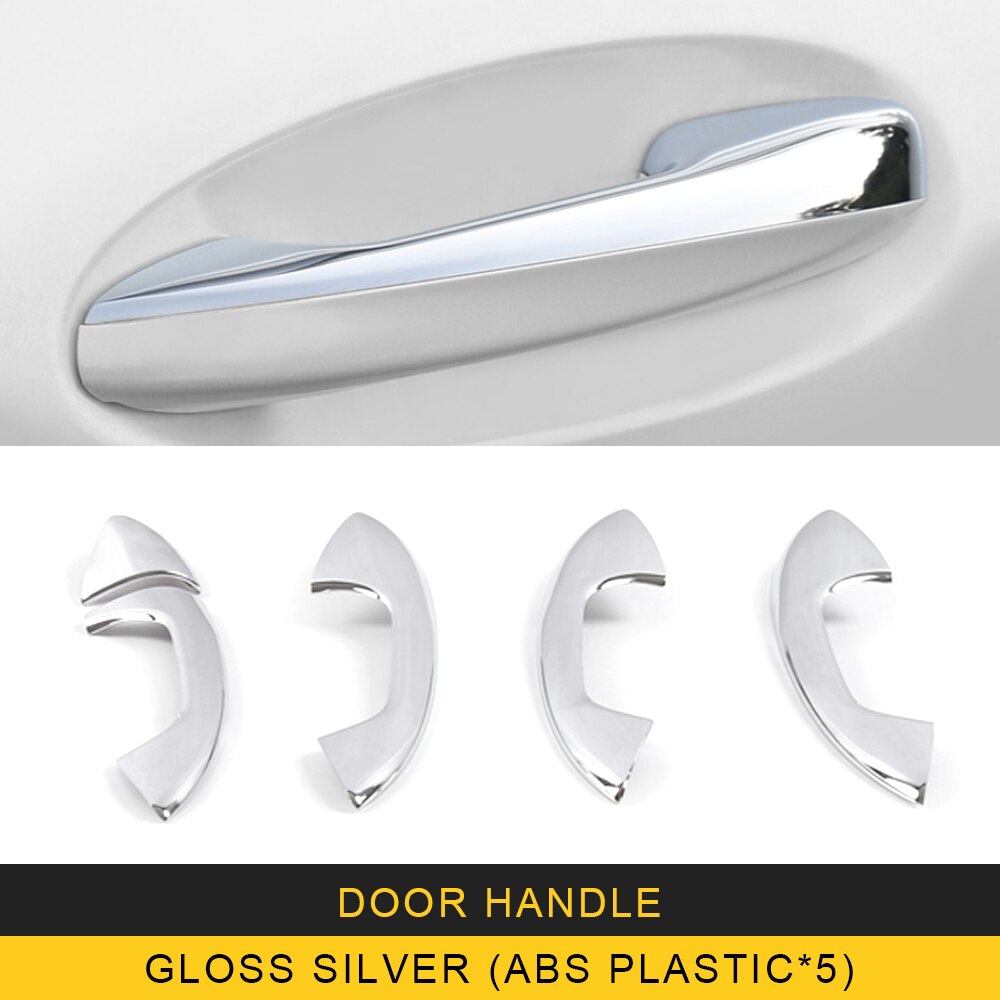 CarManGo Car Accessories Door Handle Gate Bowl Cover Trim Frame Sticker Decoration for Mercedes-Benz A-Class W177 V177: Door Handle