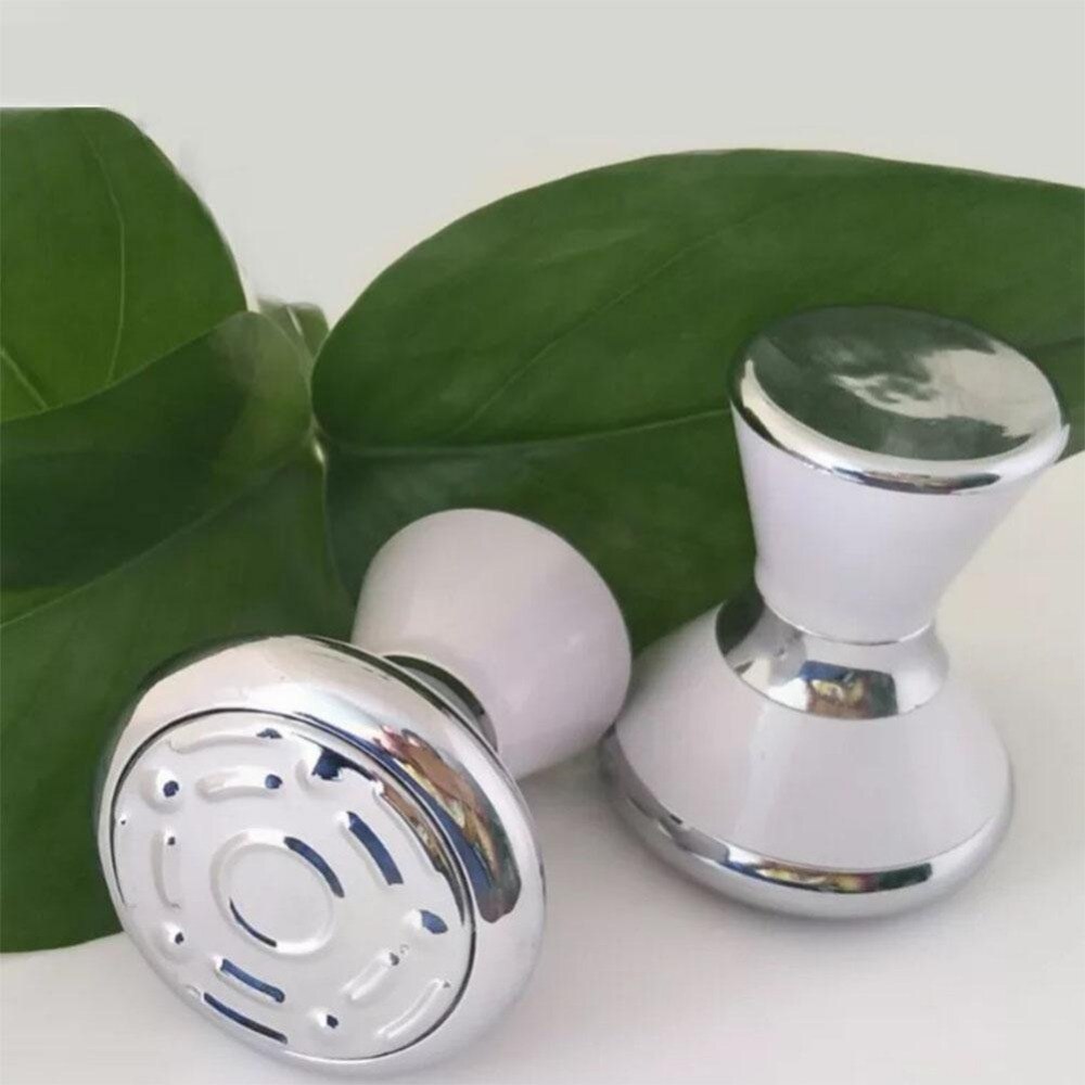 Przenośny kształt hantla ultradźwiękowy masażer robić twarzy magnetyczna mikrowibracja esencja energia kinetyczna wprowadzenie przyrząd kosmetyczny