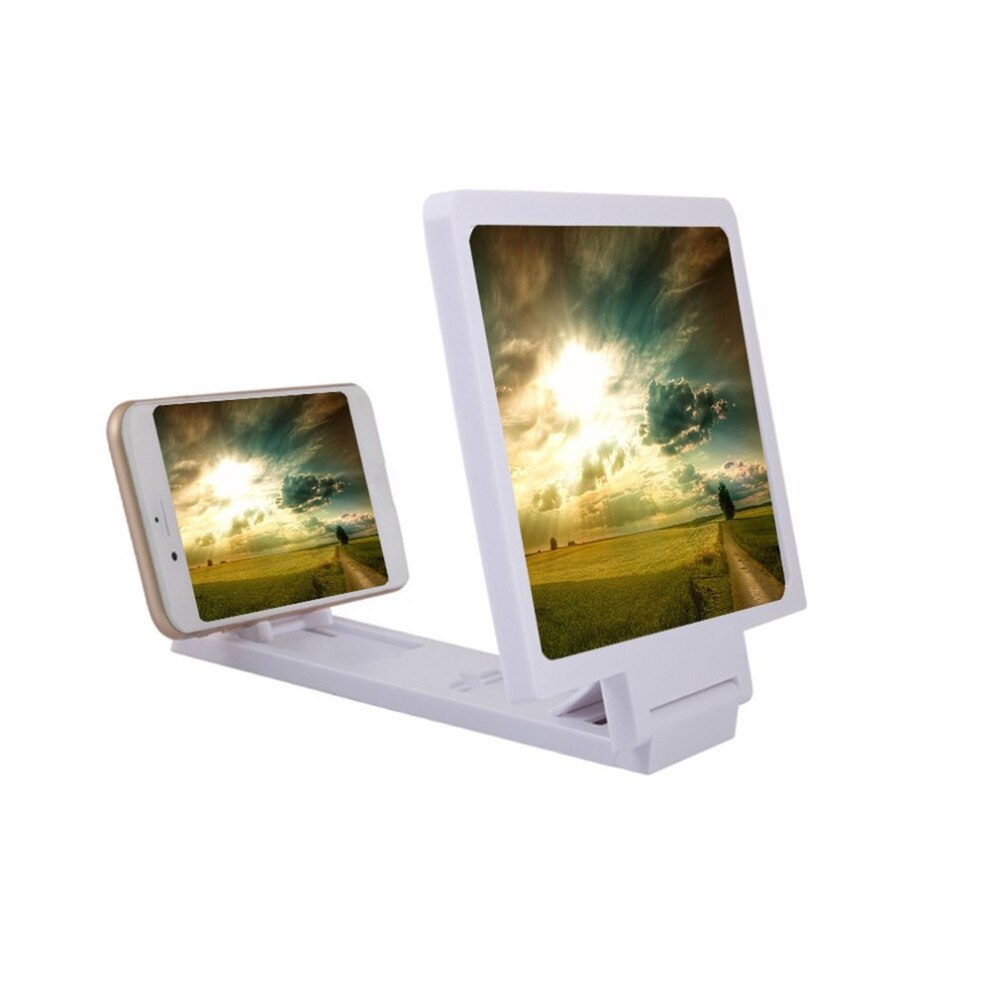 1Pc portable 3D screen Magnifier for cell phone xiaomi samsung lenovel tablet Video Screen holder Folding Enlarged Expander