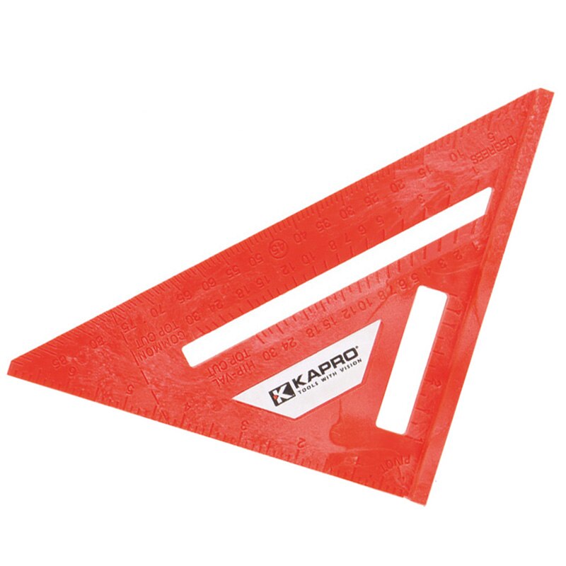 Kapro444-7in ABS carpenter's triangle ruler triangle plate right angle ruler for drawing