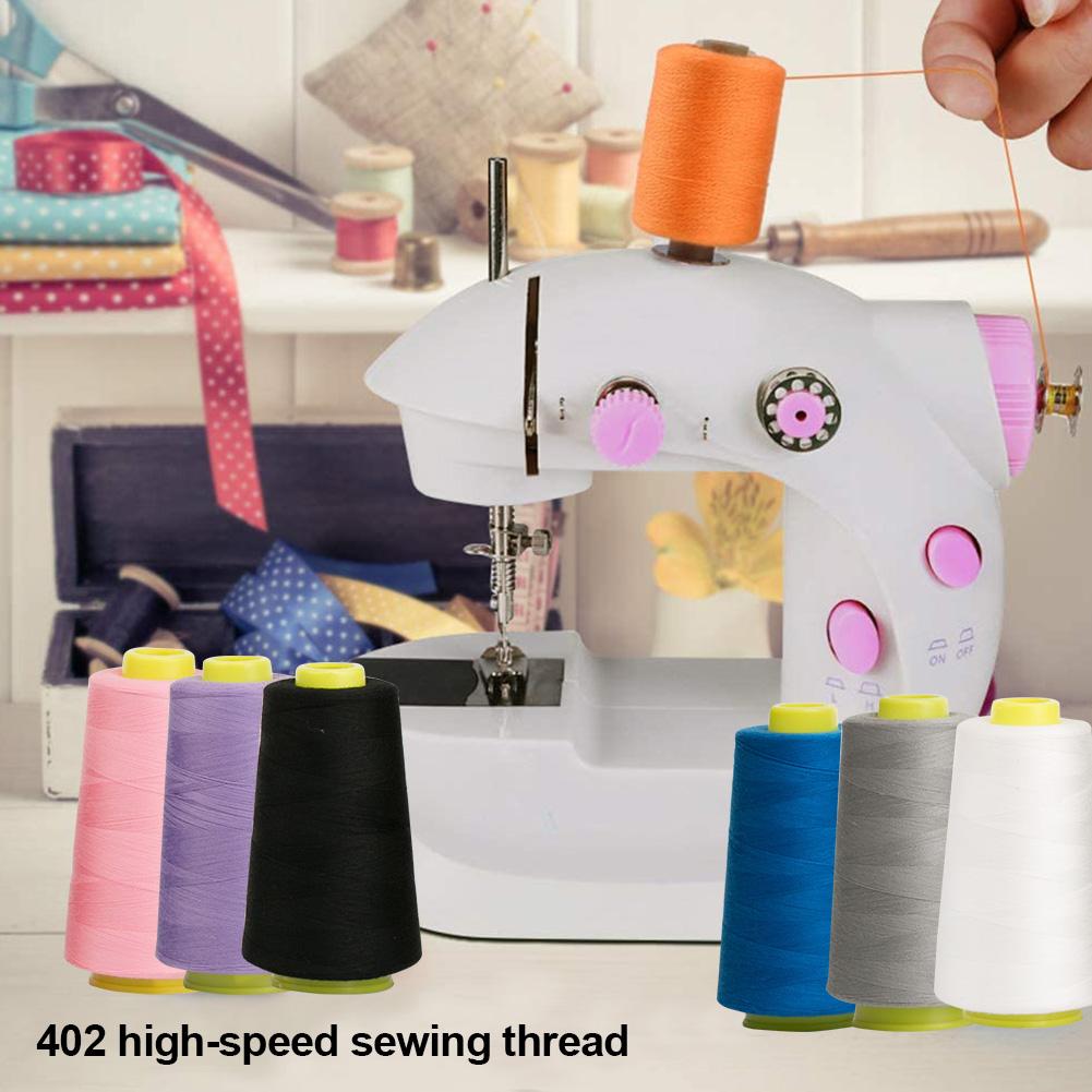 402 High-Speed Naaigaren Beschermende Kleding Masker Speciale Draad Standaard 3000 Yard Polyester Draad Kopie Rand Lijn 10 kleur