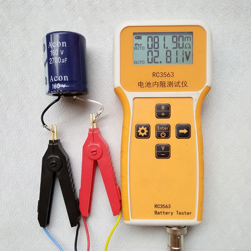 RC3563 Handheld Battery Internal Resistance Tester Analyzer for Car Vehicle Lead-acid Battery dry cell qiang