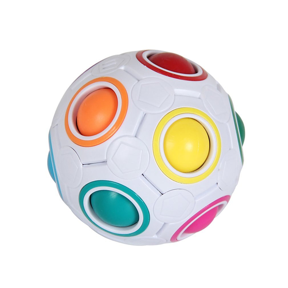 Antistress Cube Rainbow Bal Puzzels Voetbal Magische Kubus Educatief Speelgoed Voor Kinderen Adult Kids Stress Reliever Speelgoed: Default Title
