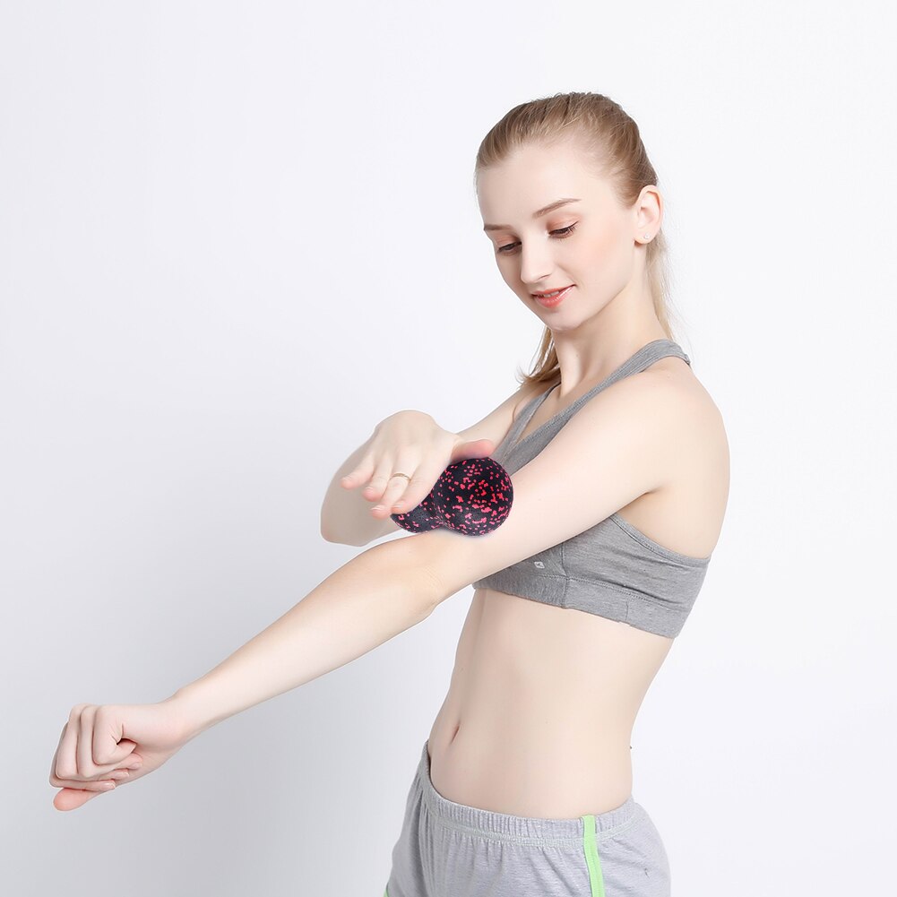 Bola de masaje de cacahuete EVA, rodillo para aliviar el dolor de Fascia corporal, Yoga, Fitness, alivia el ejercicio, equipo de Fitness
