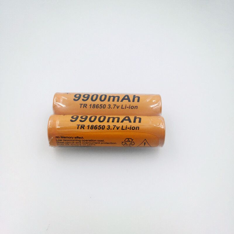 18650 Battery 3.7V 9900 MAH Rechargeable Lithium Ion Battery Is A High LED Flashlight
