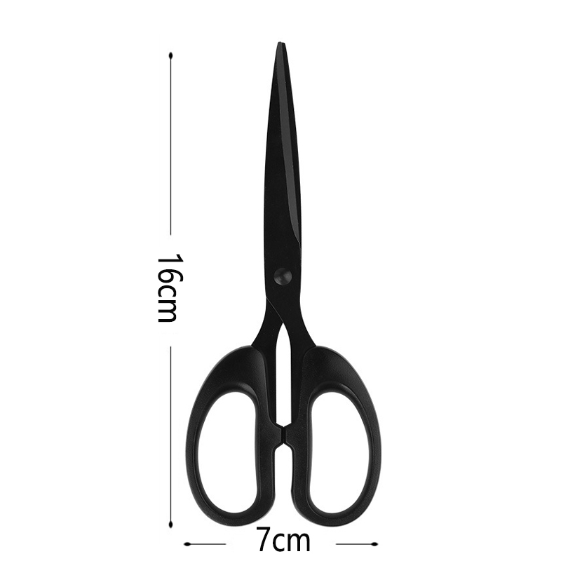 Pure Black Clippers Tailor Scissors Sewing Shears Embroidery Scissor Tools For Sewing Craft Office Scissors Fabric Cutter Shears: Lavender