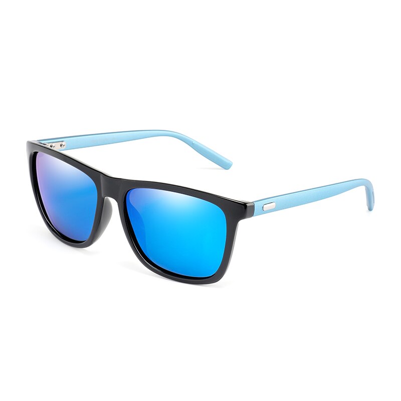 Glitztxunk Polarized Sunglasses For Men Classic Brand black Oculos de sol Men Square Driving Travel Sun Glass