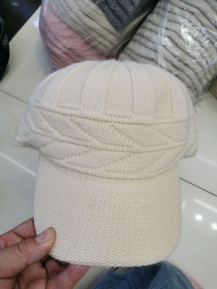 ¡Novedad de ! Gorro de béisbol de invierno de de punto cálido y grueso para hombre y mujer H35: 5