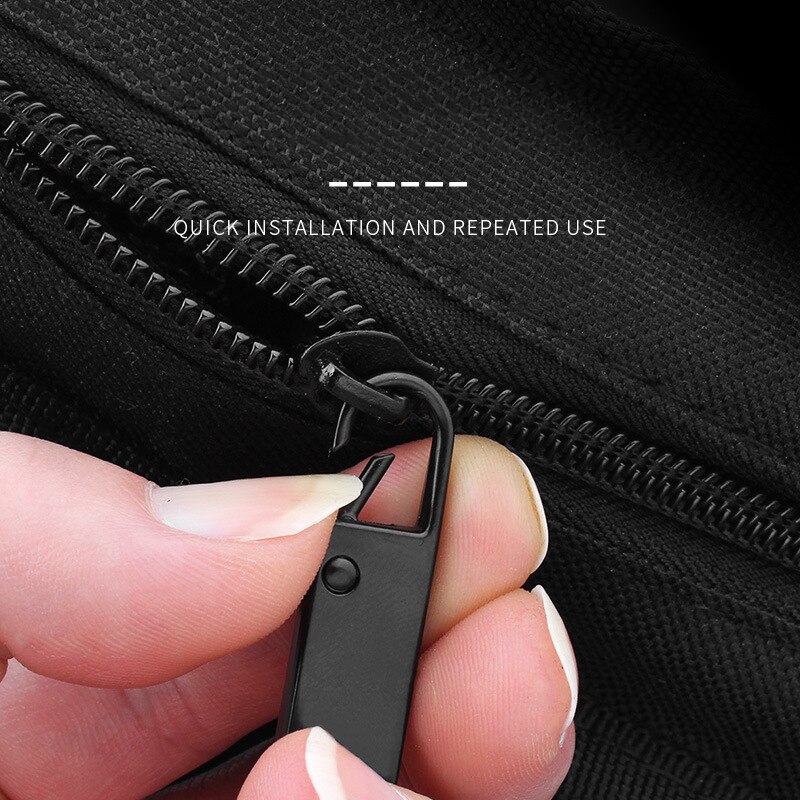 Detachable Repair Bag Clothes Universal Zipper Pendant Buckle Clothing Accessories Metal Zipper Pull Tab Button