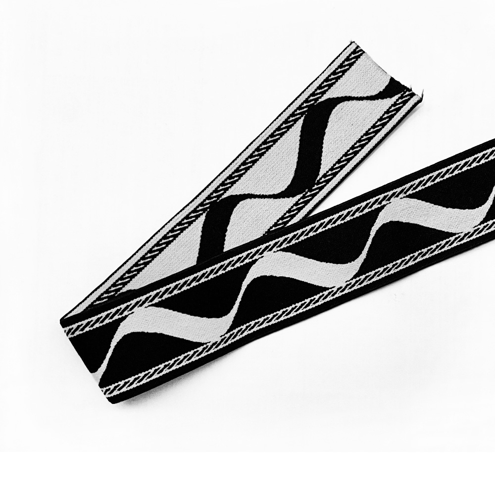 4CM elastische band zwart wit geruit rubberen band klassieke veerband voor kleding broeken doe-het-zelf naaigerei en accessoires: Goud