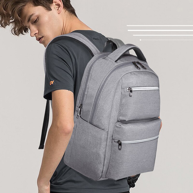 Sac à dos fonctionnel pour hommes, tendance, sac de voyage de pour étudiant, sac d'école pour homme, sac pour ordinateur portable de 15.6 pouces, nouvelle