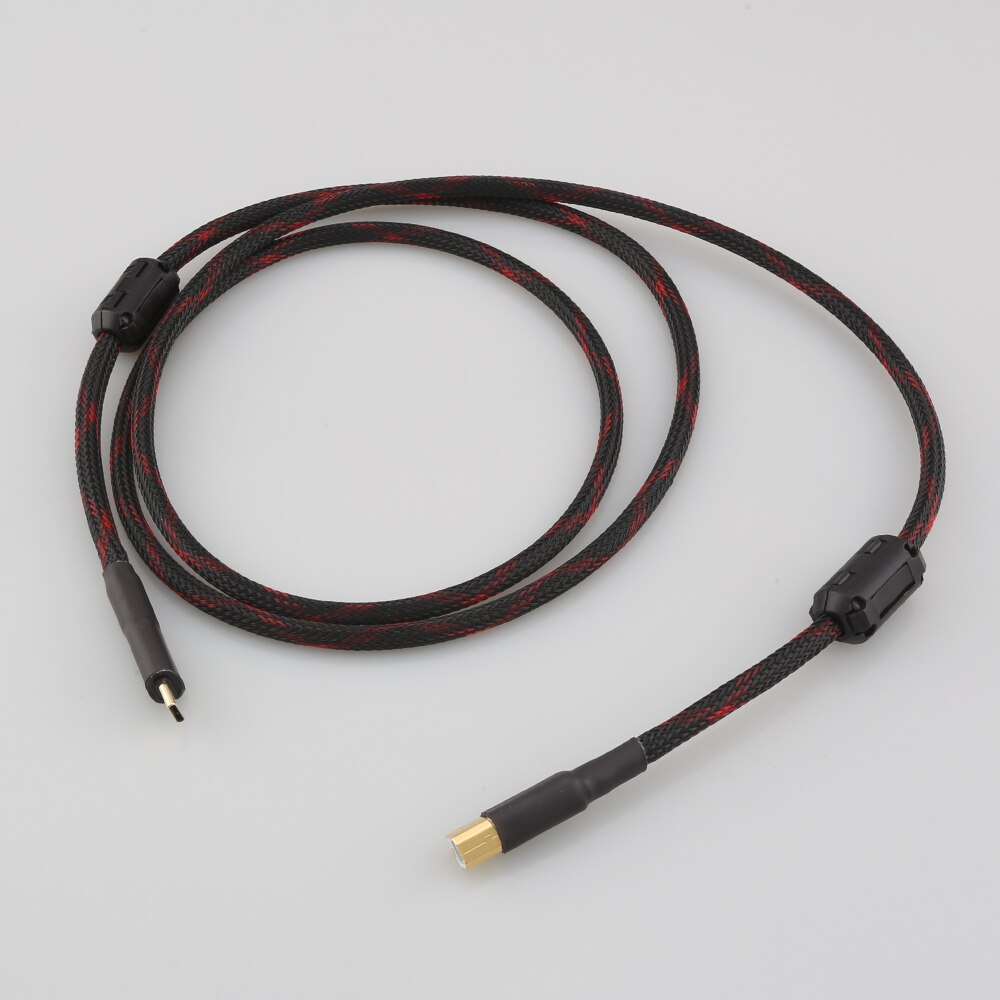 HiFi USB C To B Cable USB Type C To B Audio Data Cable 5N DAC otg macbook pro Mobile Phone Thunderbolt DAC Cable