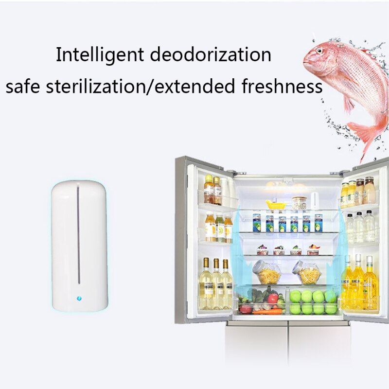 Ozone Air Purifier USB Rechargeable 2000MAH Fresh Deodorizer Odors Smell Remover Deodorant Sterilizer for Refrigerator Car