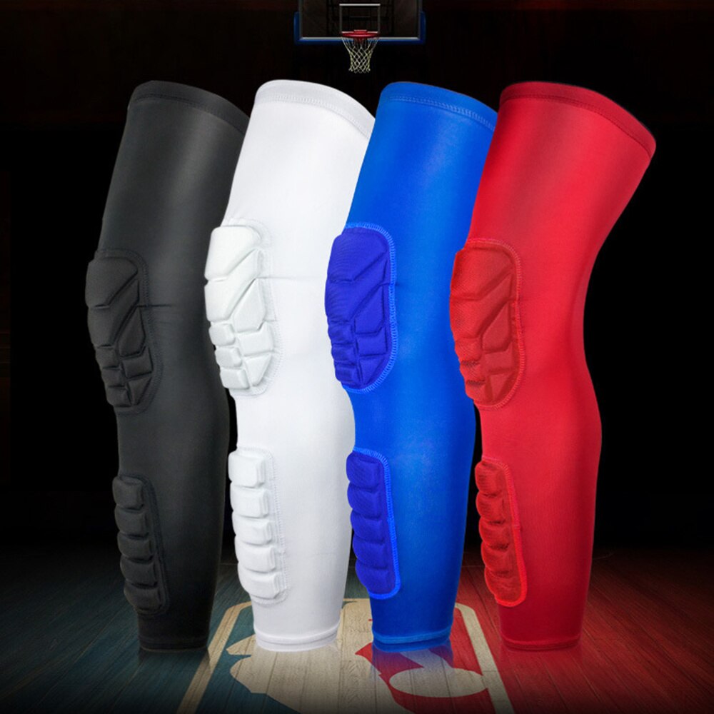 Einzigen Absturz Absorbieren Knie Unterstützung Lange Hülse Knie Pads Erwachsene Sport Bein befestigen Schutz für Basketball FußBall Wandern