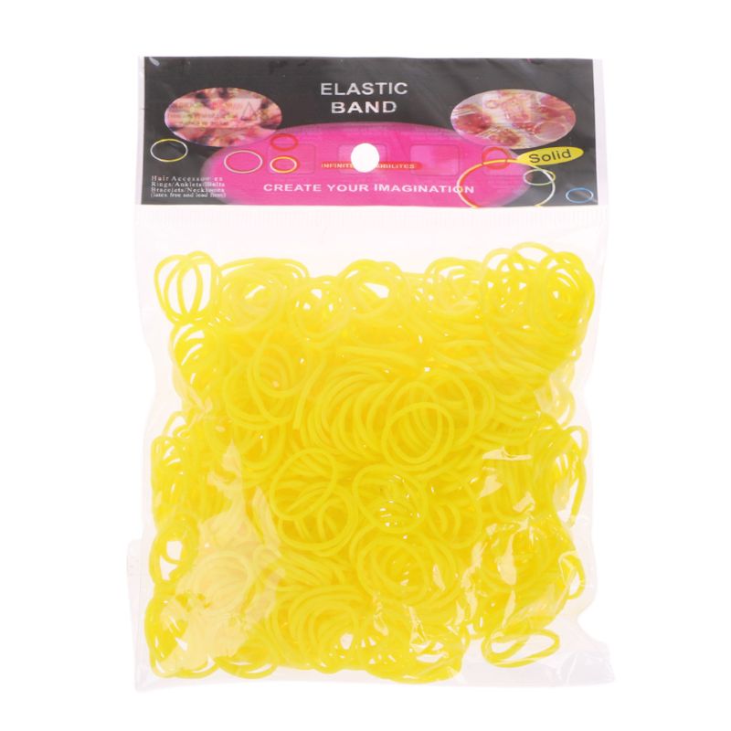 600 stk regnbue mega refill gummibånd diy armbånd bands fest favorit kunsthåndværk til piger