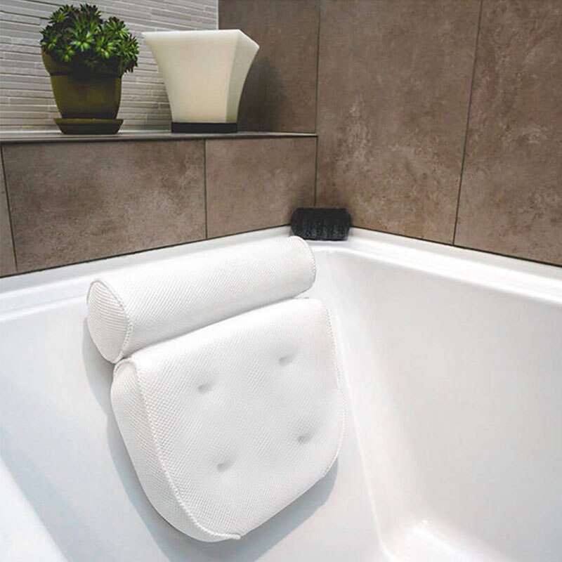 Environment Friendly Odorless Bathtub Pillow Non-slip Bath Pillow Spa Hotel Bathtub Pillow
