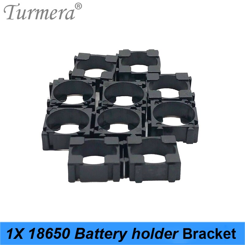 18650 opbergdoos beugel batterijhouder 18650 li- ionencelhouder veiligheidsanti-vibratie kunststof behuizing 18650 batterijhouder zwart