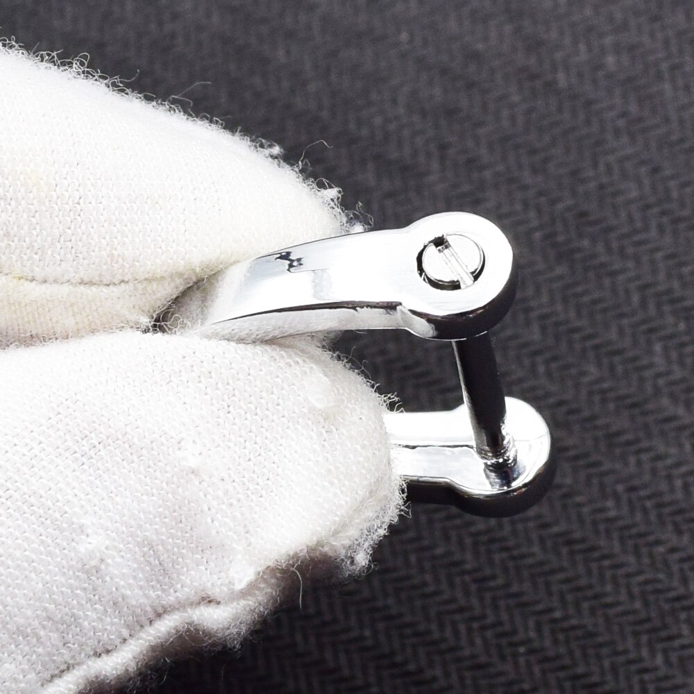 Aleación Galvanizada de forma circular llave de coche anillos U estilo llaveros de coche para Mini Cooper r56 Ford Ford Peugeot 207 VW Skoda asiento