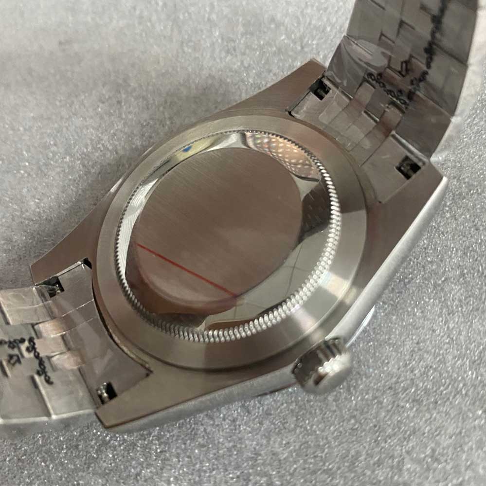 39mm Uhren Zubehör Bausatz Uhr fallen + Edelstahl Band Getriebe Saphir Glas passen NH35/ NH36 Bewegung für männer