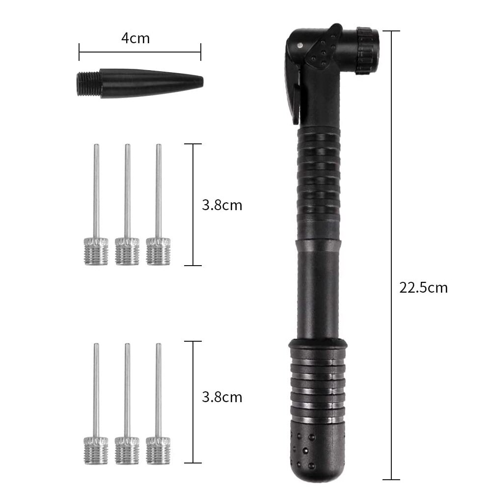Tragbare MTB Fahrrad Pumpe Mini Radfahren Reifen Inflator Hand Luftpumpe Bike Zubehör Für Mountainbikes Bälle Schwimmen Ringe