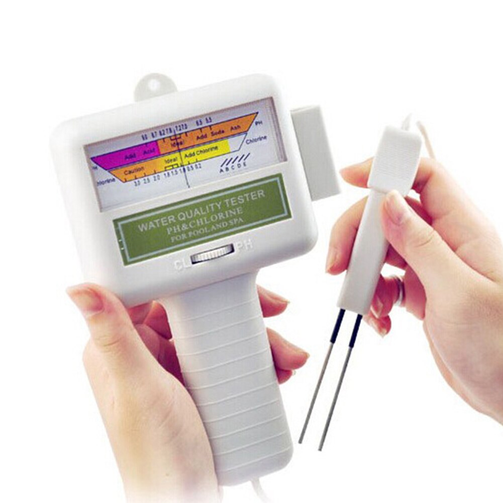 For Chlorine Level Outdoor Beach Swimming Pool Water Spring Portable Handheld Digital PH Tester Home Multifunction