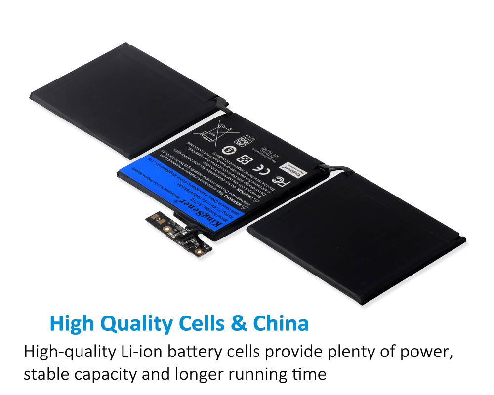 KingSener – batterie pour Apple MacBook Pro 13 &quot;A1713, A1708, , , EMC 2978, 3164, 020-00946, MLL42LL, AKKU, 4781mAh