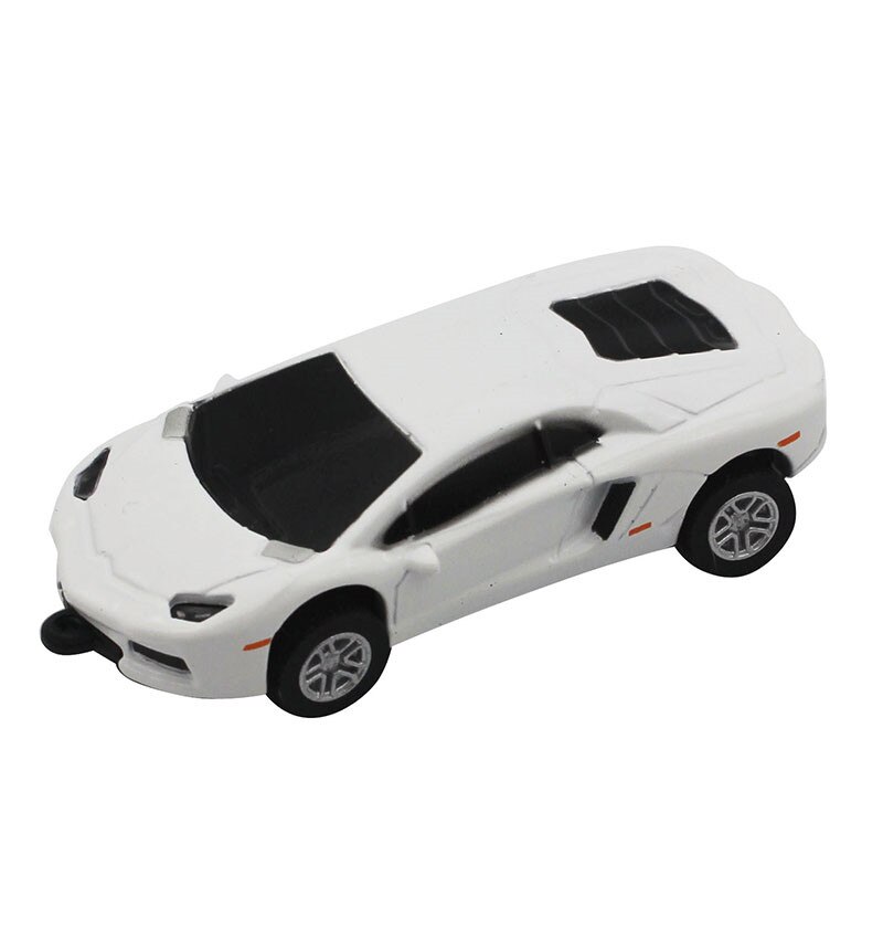 JASTER mini sport voiture forme clé usb 32GB 16GB 64GB cool clé usb stylo lecteur renault usb flash lecteur jouet: 8 GO / White
