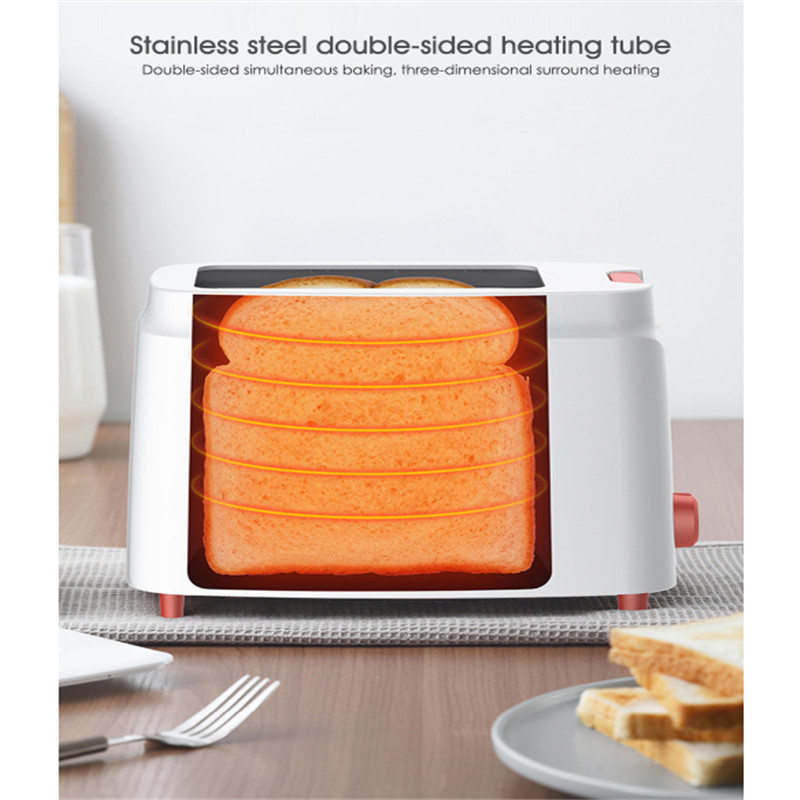 Deerma Automatische 2-Scheibe Brot Hersteller Toaster Brot Backen Maschine Voll Haushalt Edelstahl Toaster