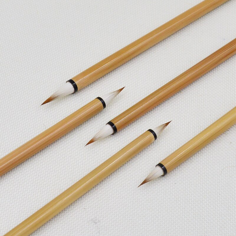 Chinese Kalligrafie Borstel Set Meerdere Haar Wang Xizhi Running Script Borstels Lied Huizong Kalligrafie Geschriften Kopie Borstel Pen