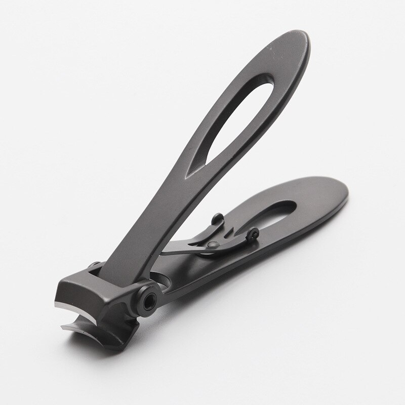 Germany Stainless Steel Nail Clippers Trimmer Manicure Nail Cutter Butterfly Pedicure Finger Toe Scissors Nail Clipper Big Size: Gray Titanium