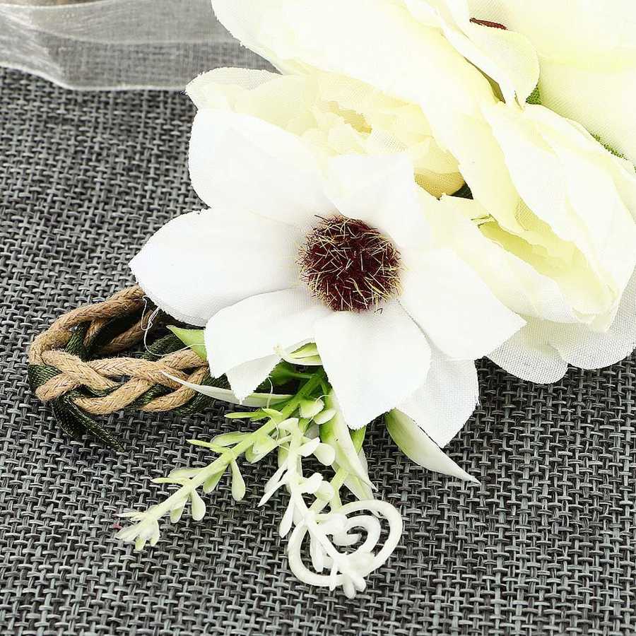 Dziecko z pałąkiem na głowę moda naśladuje C orona kwiatowy kwiat z pałąkiem na głowę akcesoria robić włosów girlanda kapelusze dla dzieci