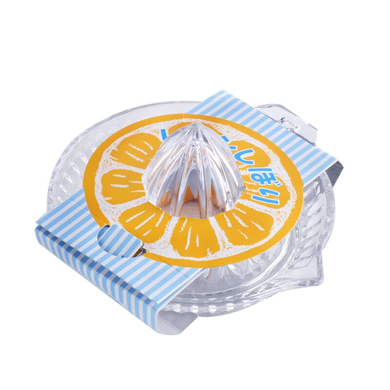 Exprimidor de limón Manual de cristal, exprimidor de naranja, Extractor de zumo, exprimidor de fruta, accesorios de cocina para bebidas de cóctel