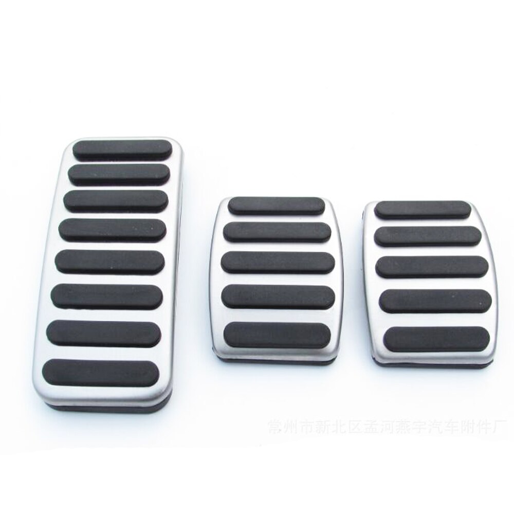 Embrague de coche freno acelerador Pedal reposapiés cubre pedales para SUZUKI VITARA estilo de coche: Black