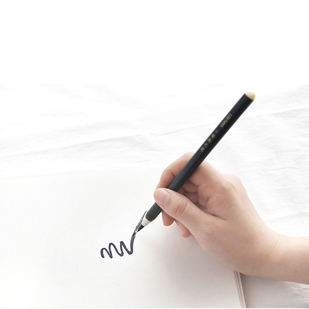 Kalligrafi pen hånd blød børste bogstav penne skrivning tegning sort blæk kunst markør papirvarer tegning pensel forsyninger