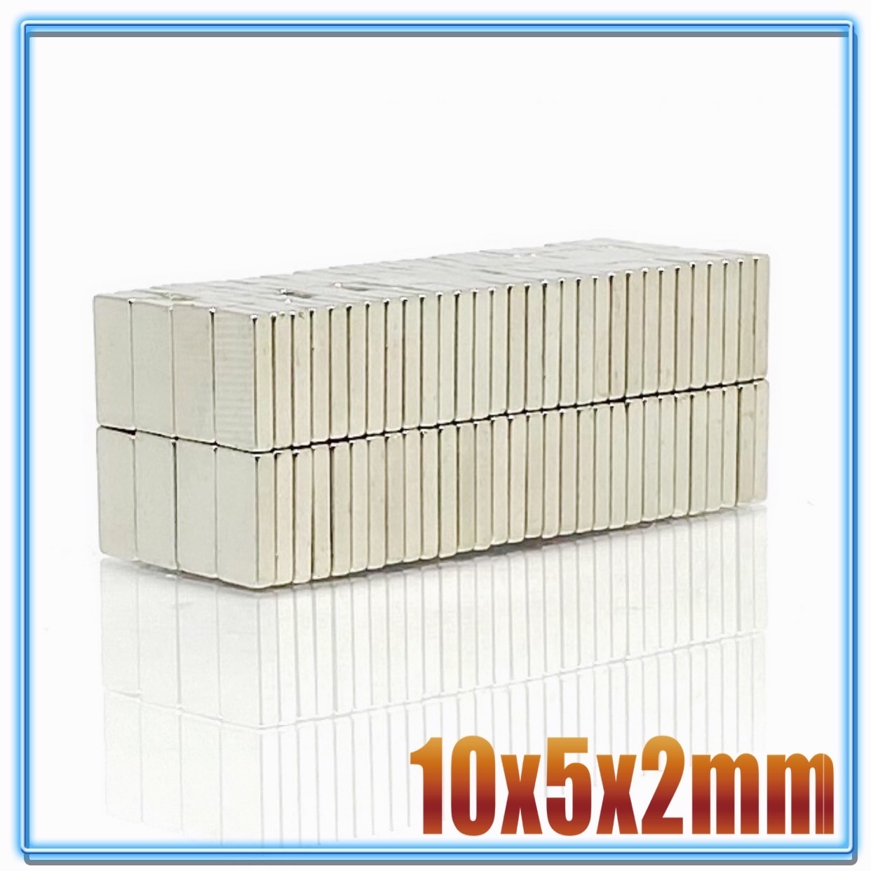 20 ~ 1000 Stuks 10X5X2 Mm Kleine Blok Krachtige Magneten Super Neodymium Magneet 10X5X2 Mm Stong Ndfeb Permanente Magnetische 10*5*2 Mm