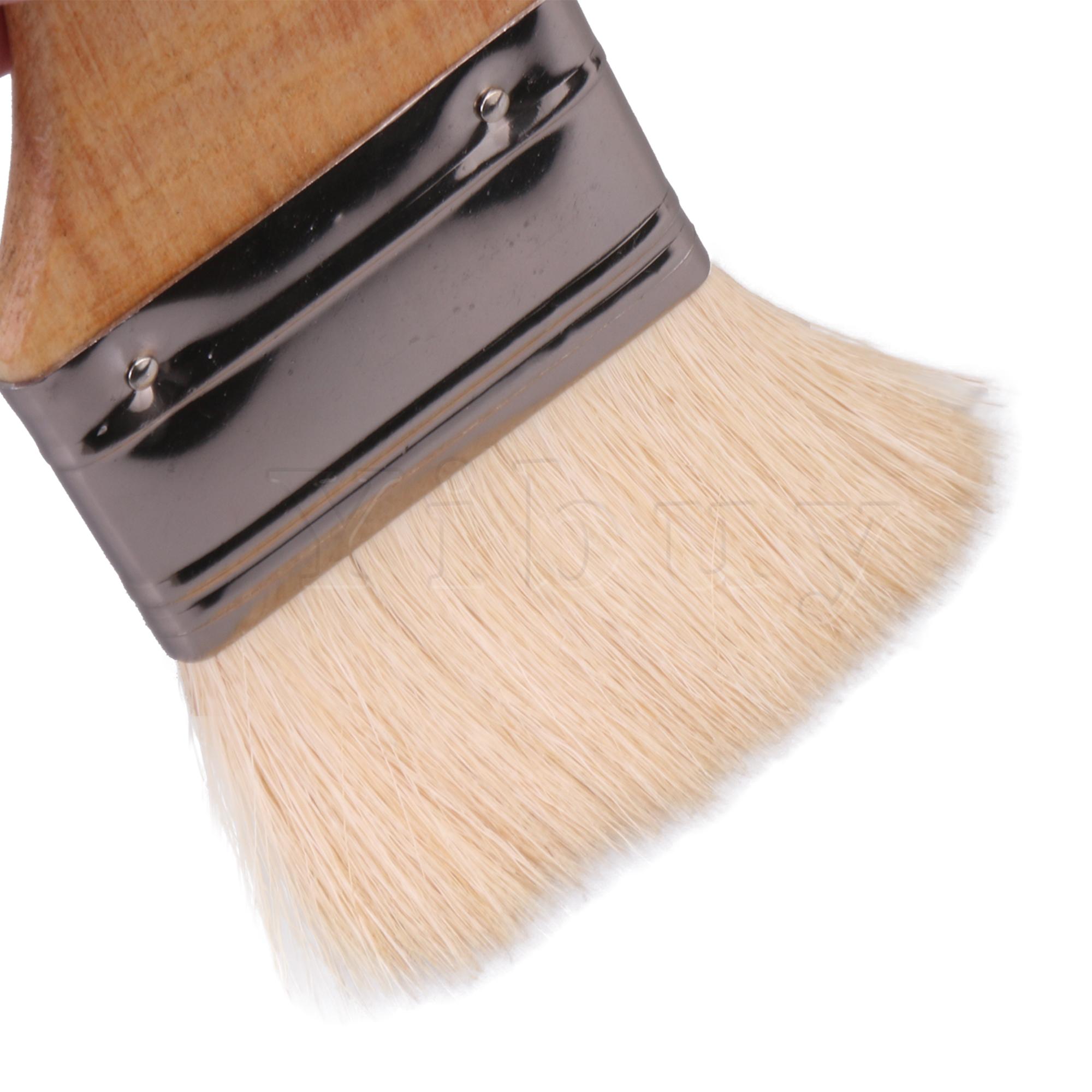 6 x Wool Material Wooden Brush Paint Brush Tools for Artist Drawing